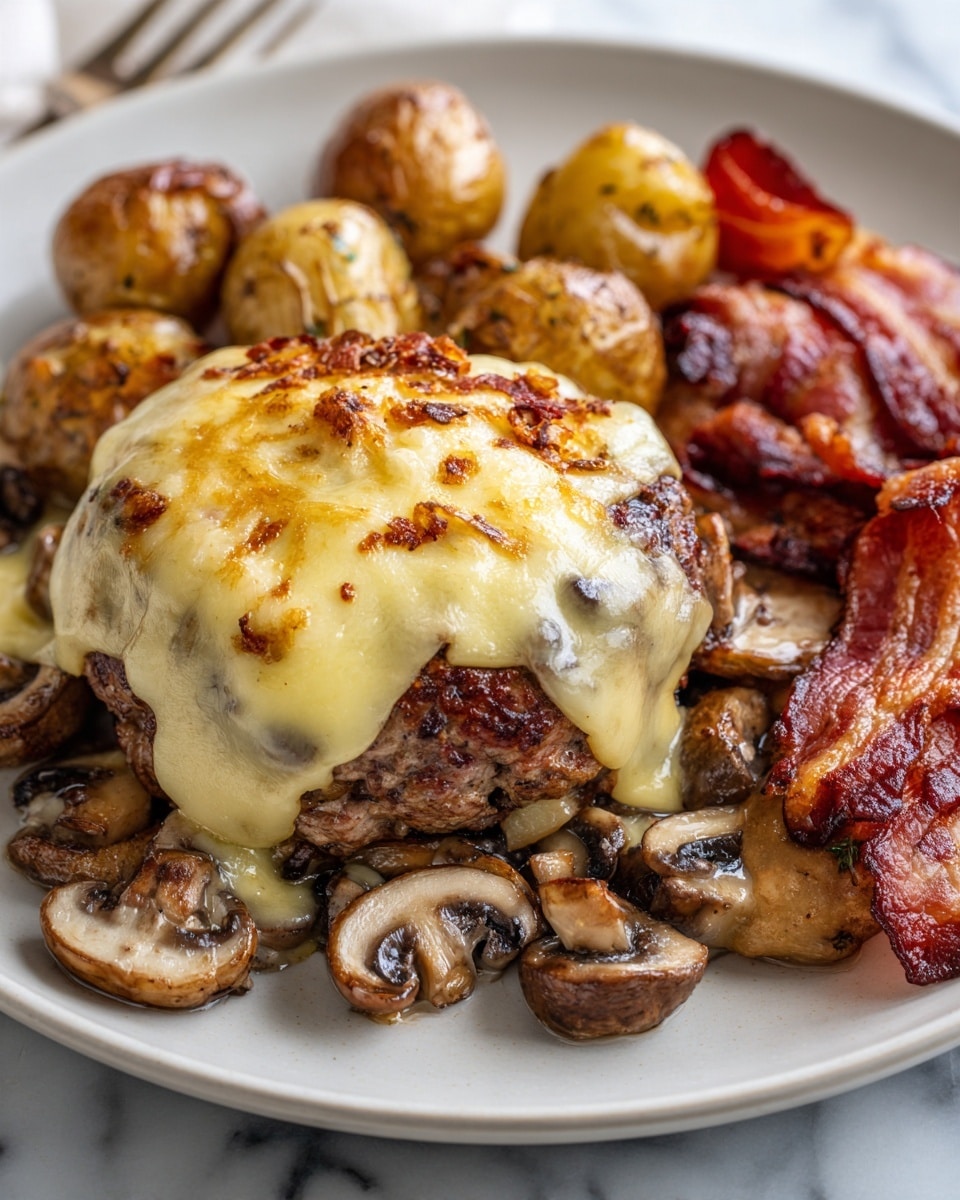 Creamy Christmas Eve Raclette with Bacon Recipe