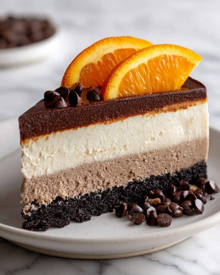 Chocolate Orange Cheesecake Recipe