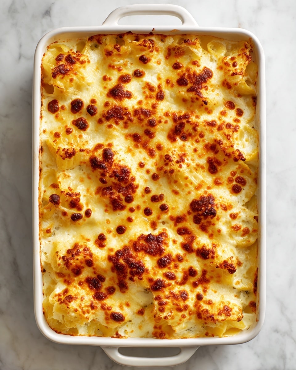 Alfredo Ravioli Bake Recipe