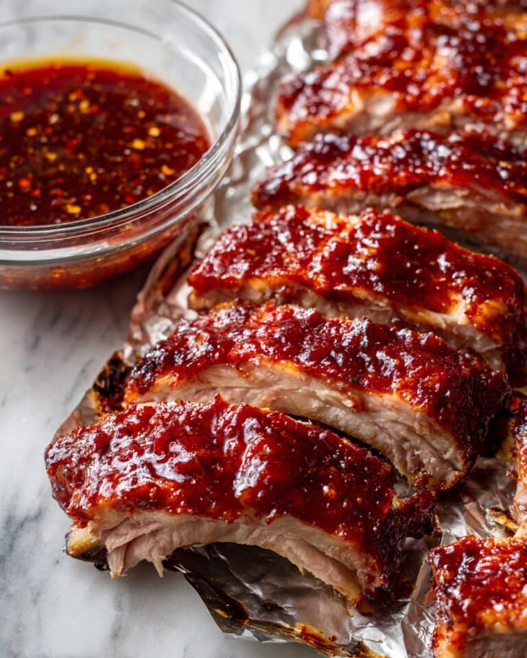 Sticky Oven Barbecue Ribs Recipe