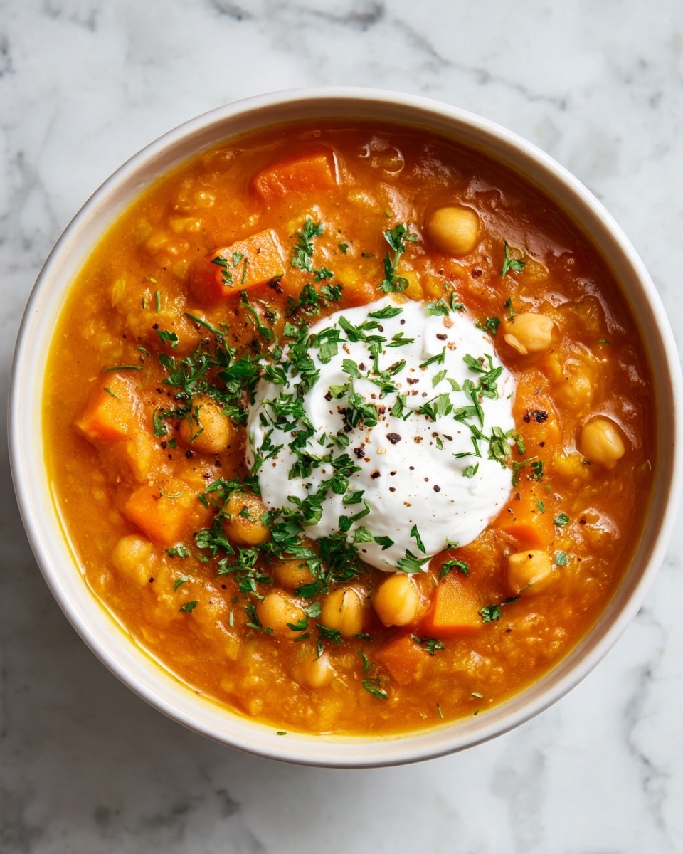 Creamy Pumpkin and Chickpea Stew Recipe