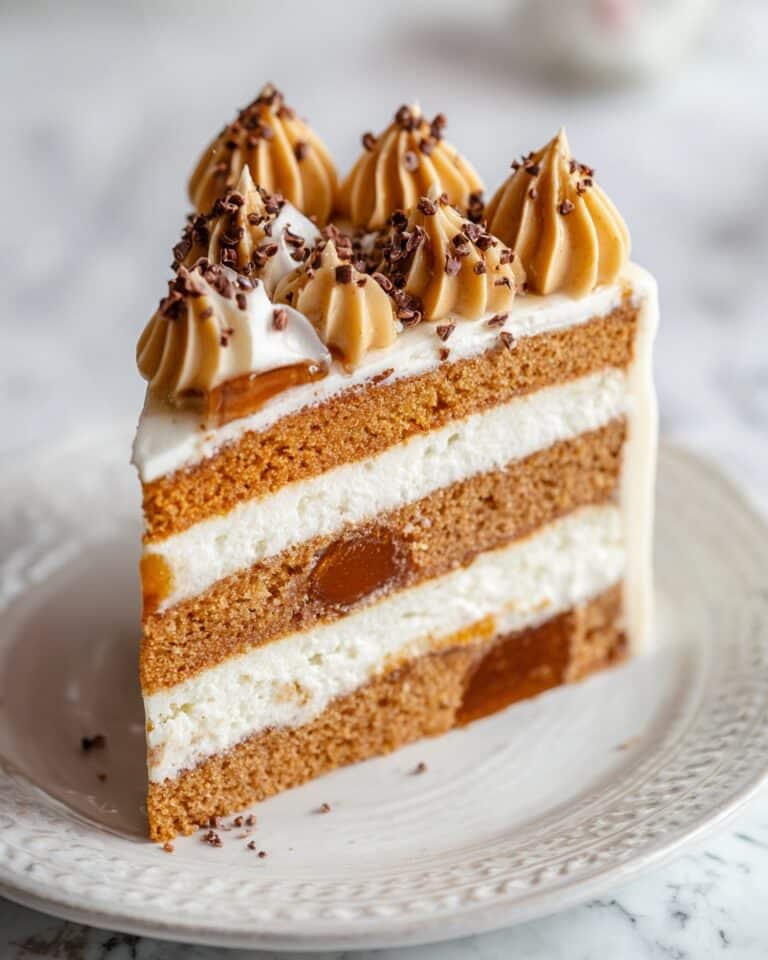 Irresistible Caramel Coffee Buttercream Cake Recipe